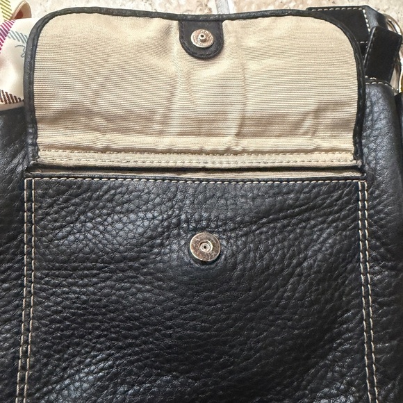 Coach Small Black Crossbody with Adorable Silk Bow - Picture 11 of 16